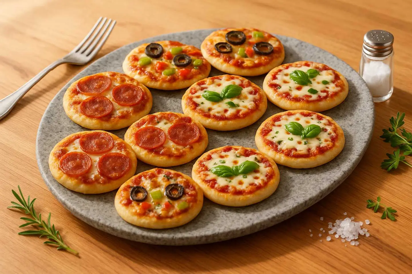 Mix Mini Pizzas Box (12 Pcs)