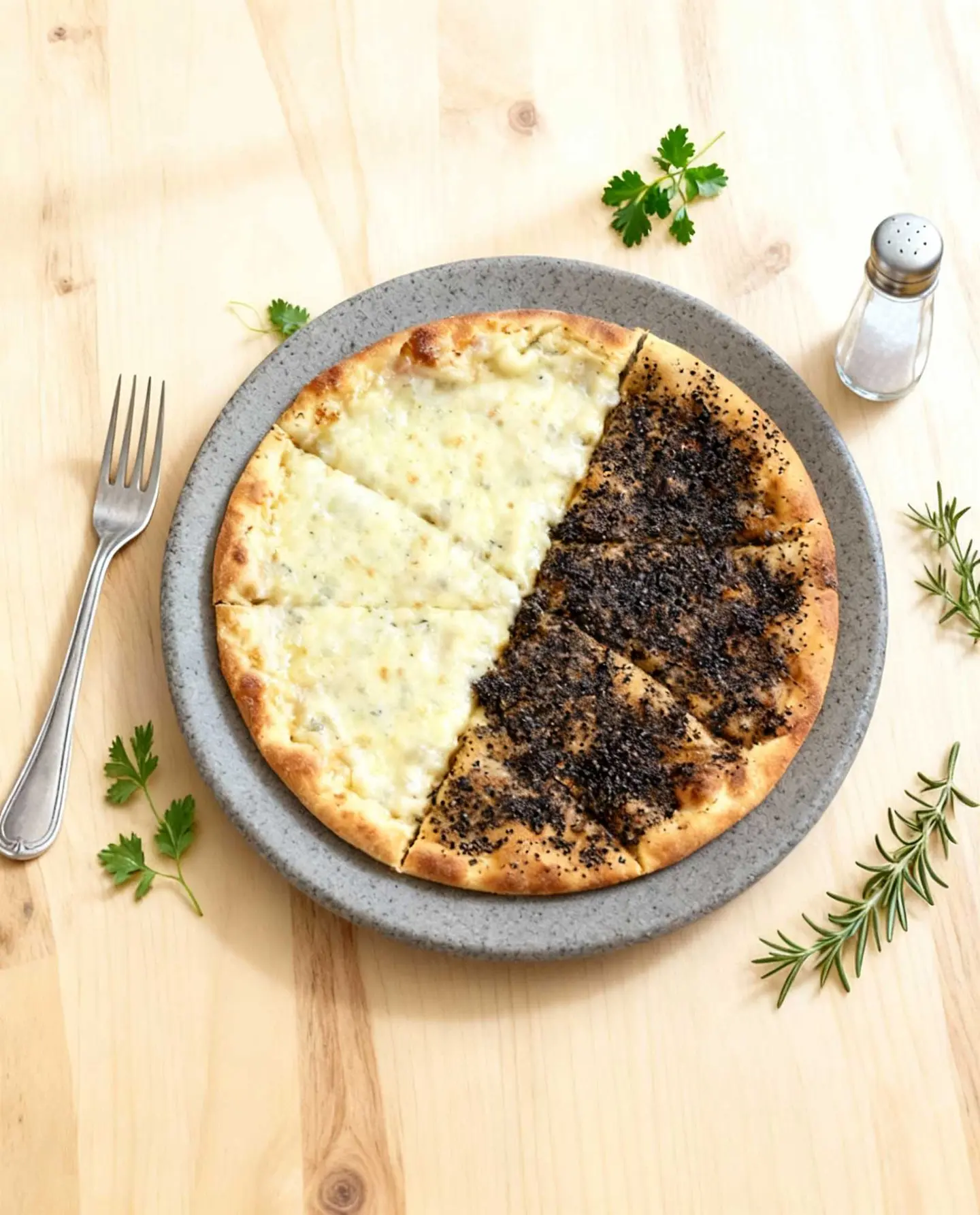 Cocktail Half Zaatar / Half Cheese