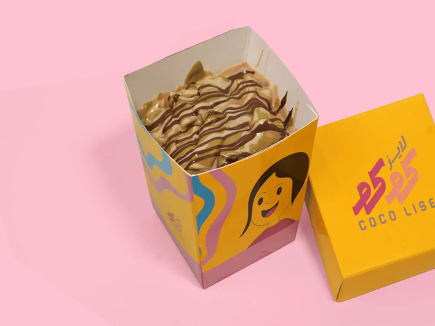 Fettuccine Crepe Cup