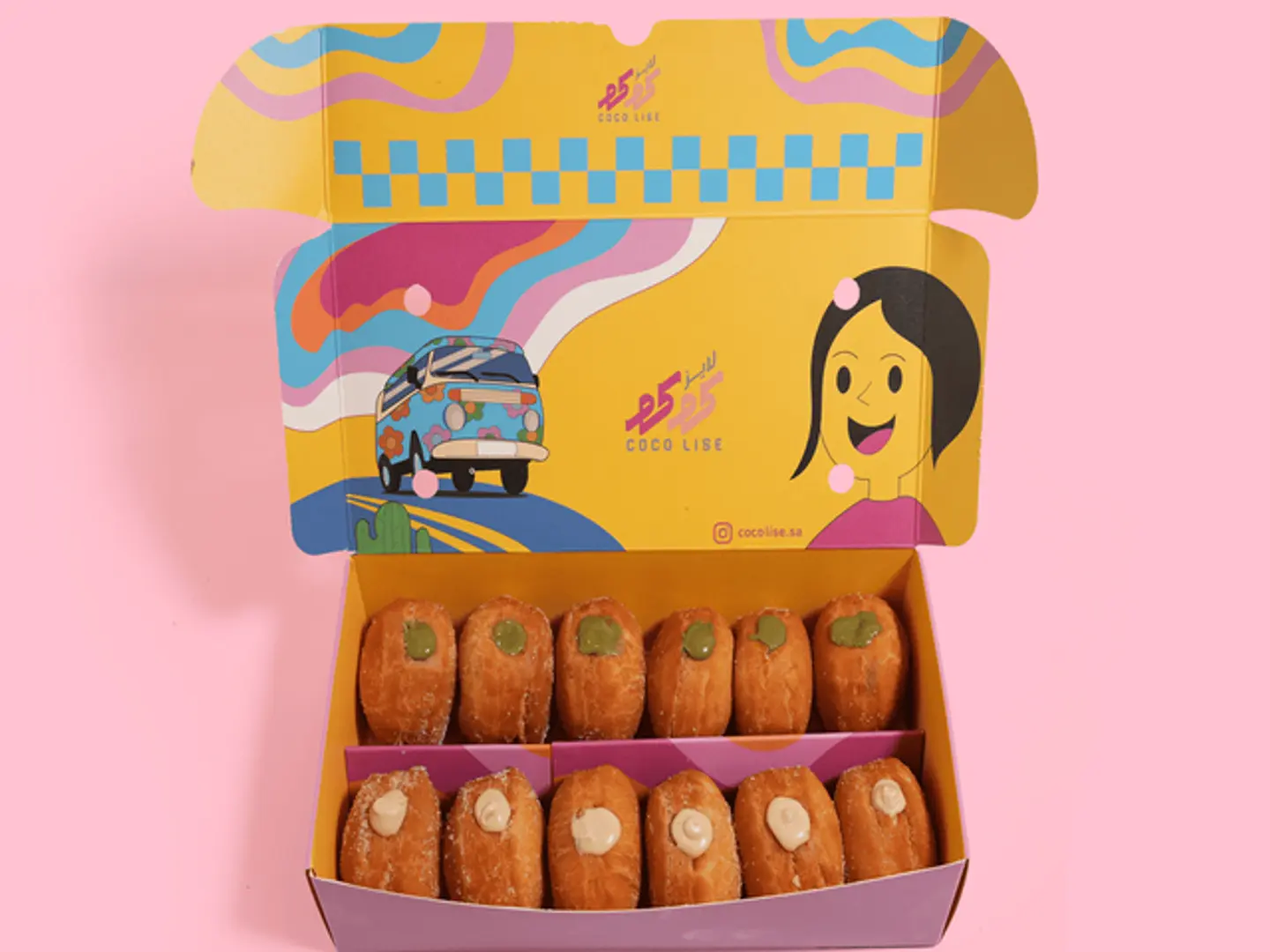 Mini Stuffed Donuts (12 Pieces)