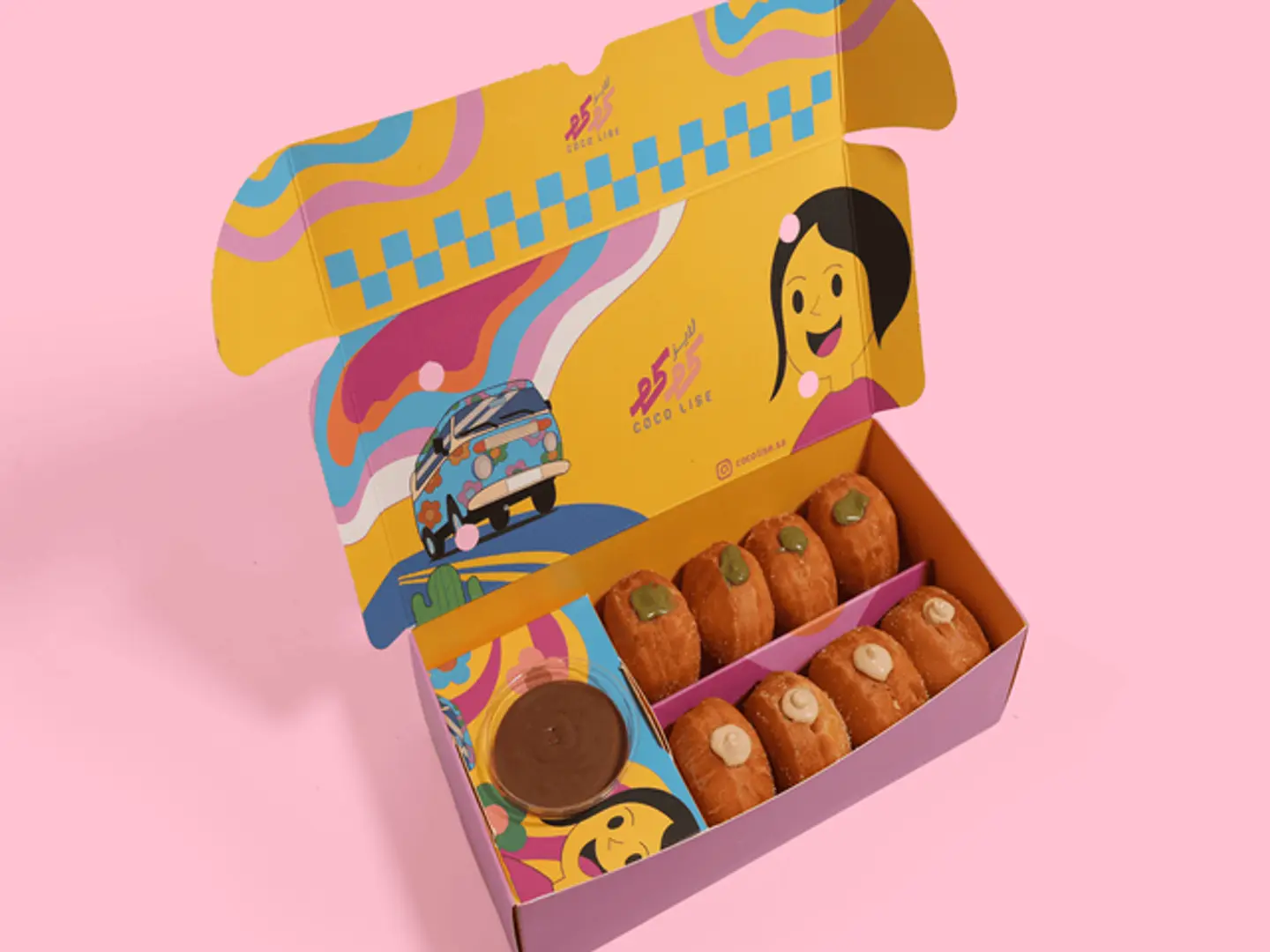 Mini Stuffed Donuts (8 Pieces)