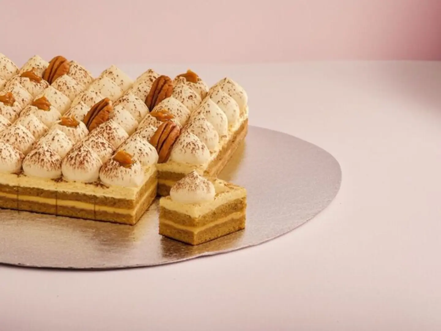 Pecan Cheesecake Cubes
