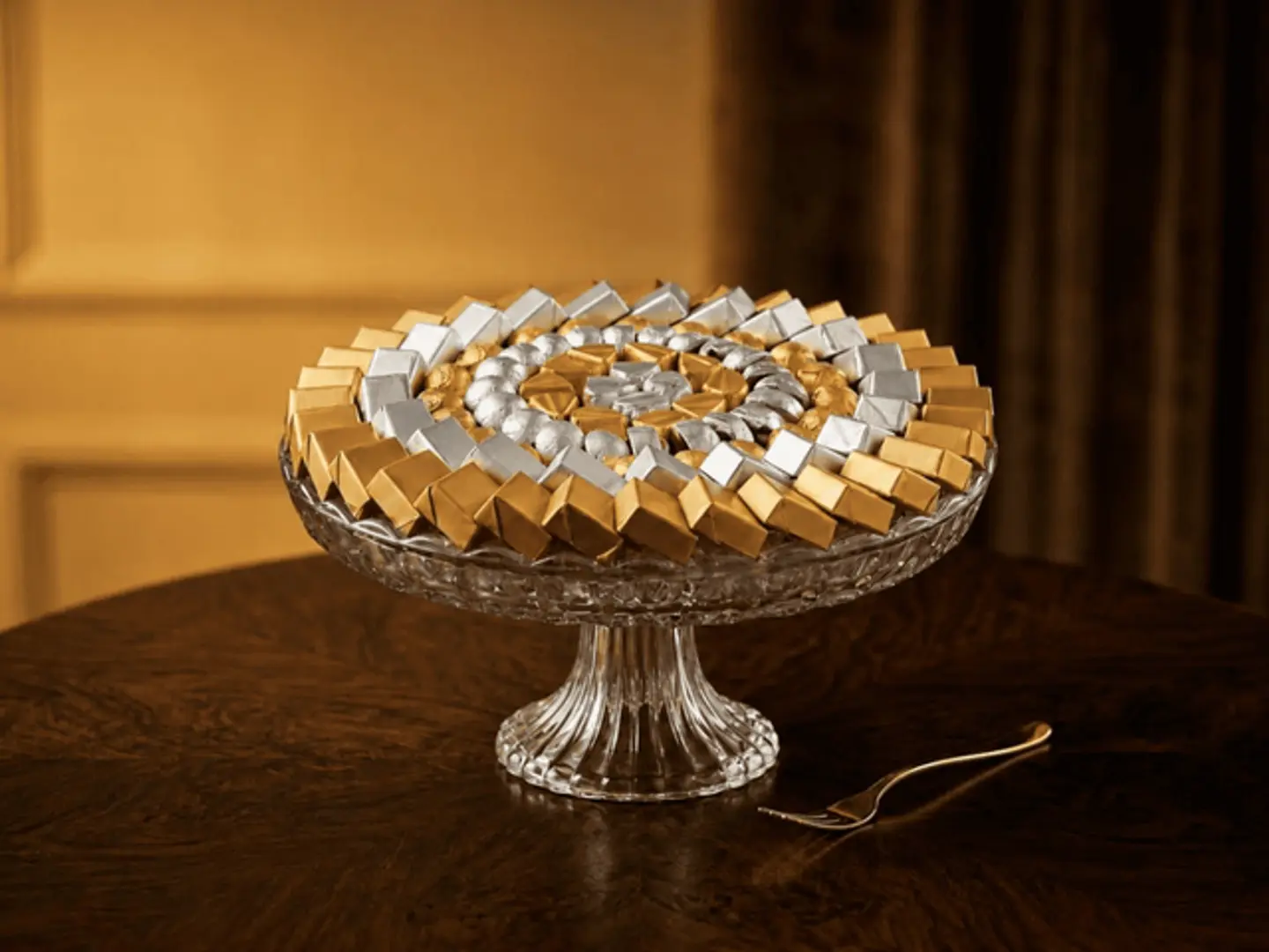 Wrapped Chocolate Plate