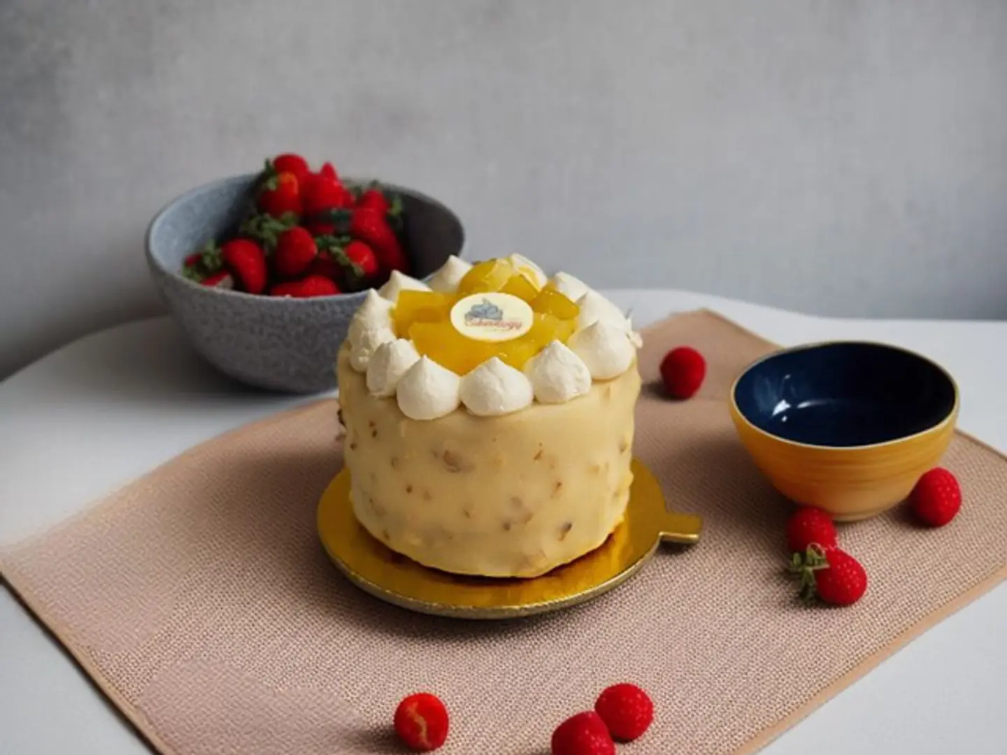 Mango Cake Small