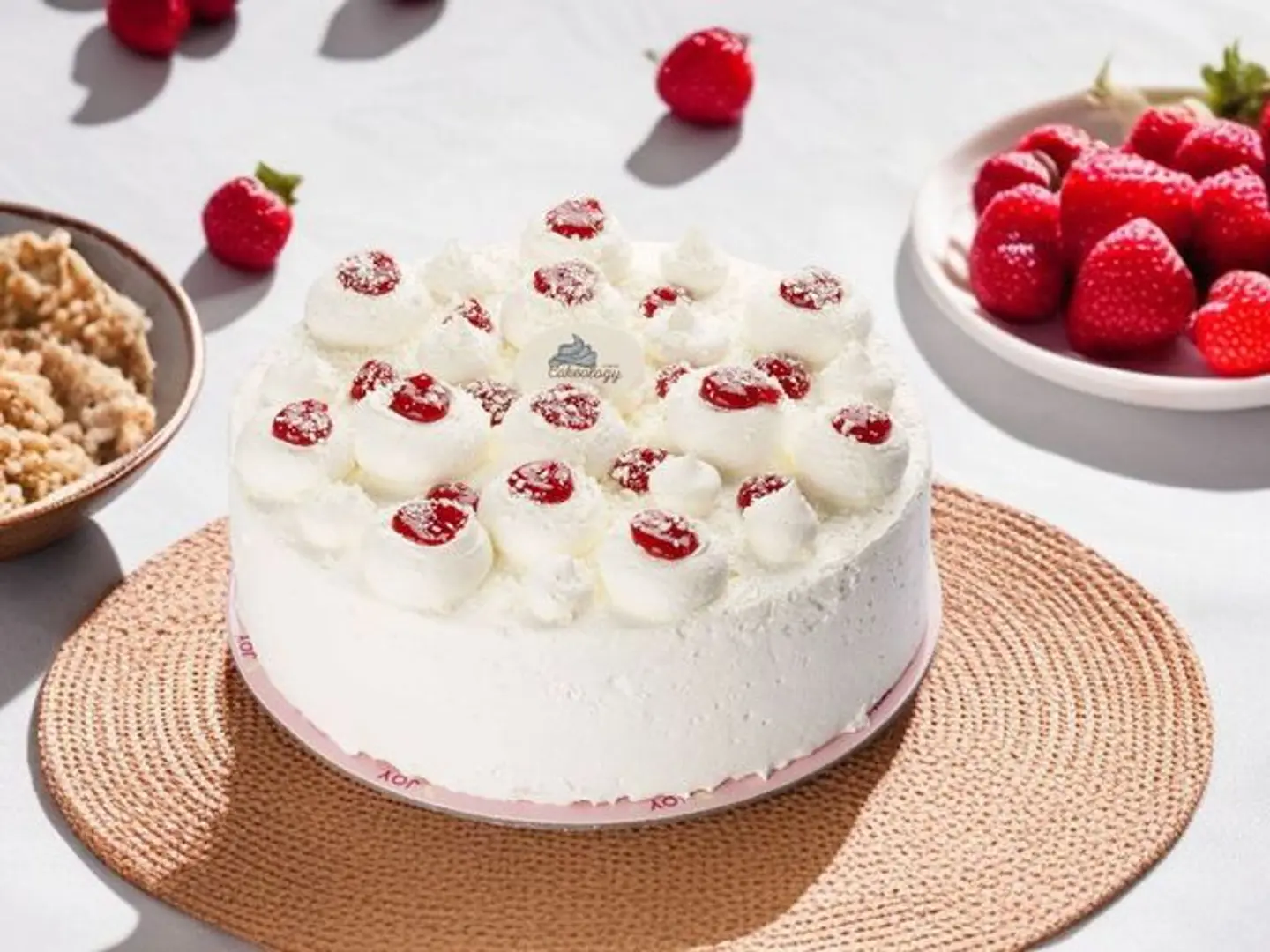 Raspberry Vanilla Cake