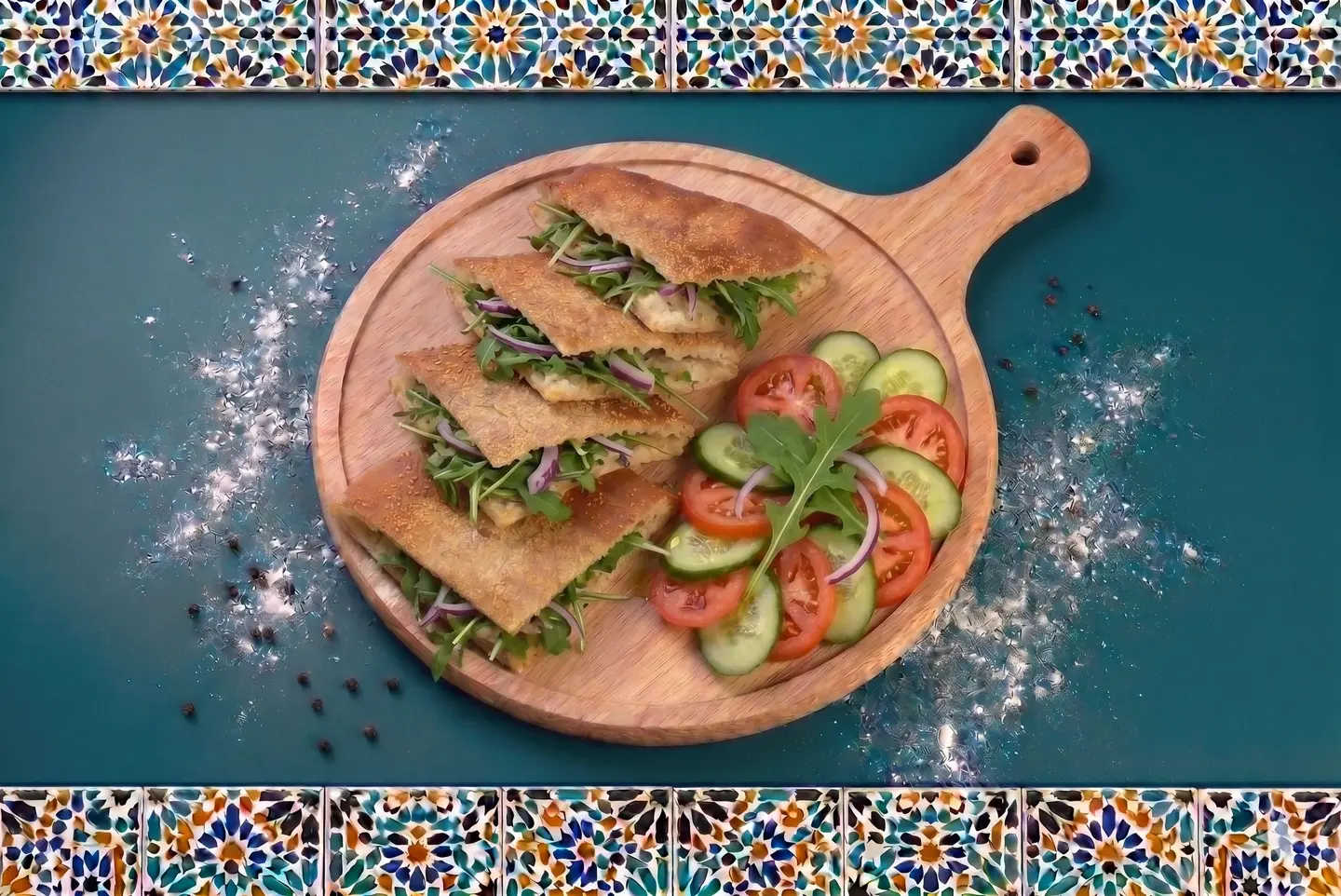 كعك حلومي خضار