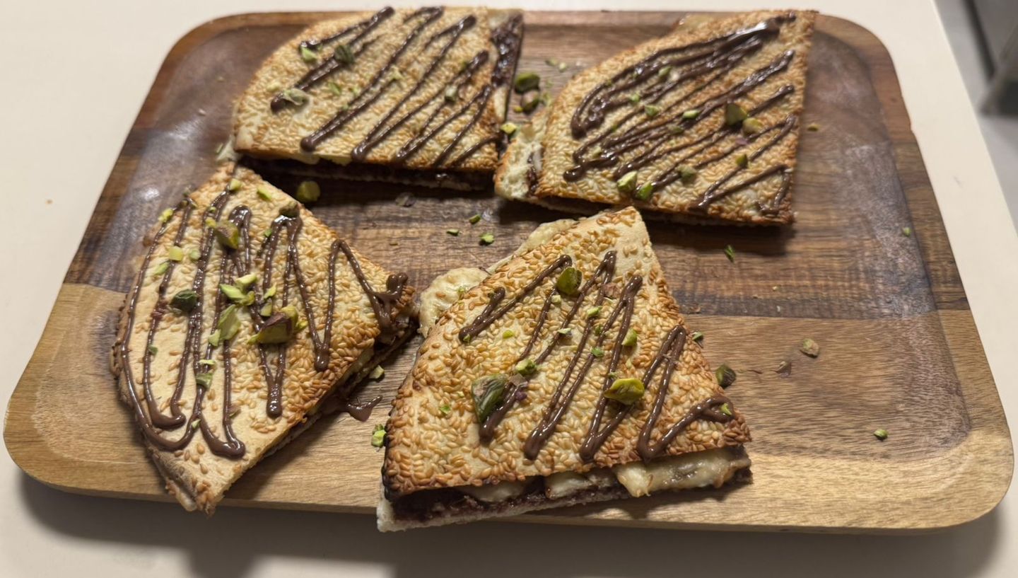 Nutella And Banana Kaak