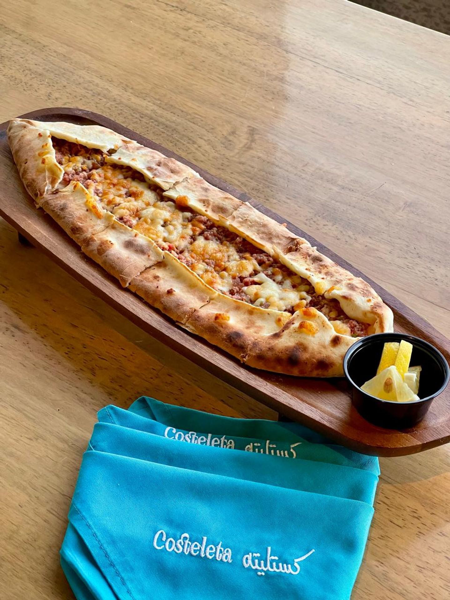 Meat With Cheese Manoucheh