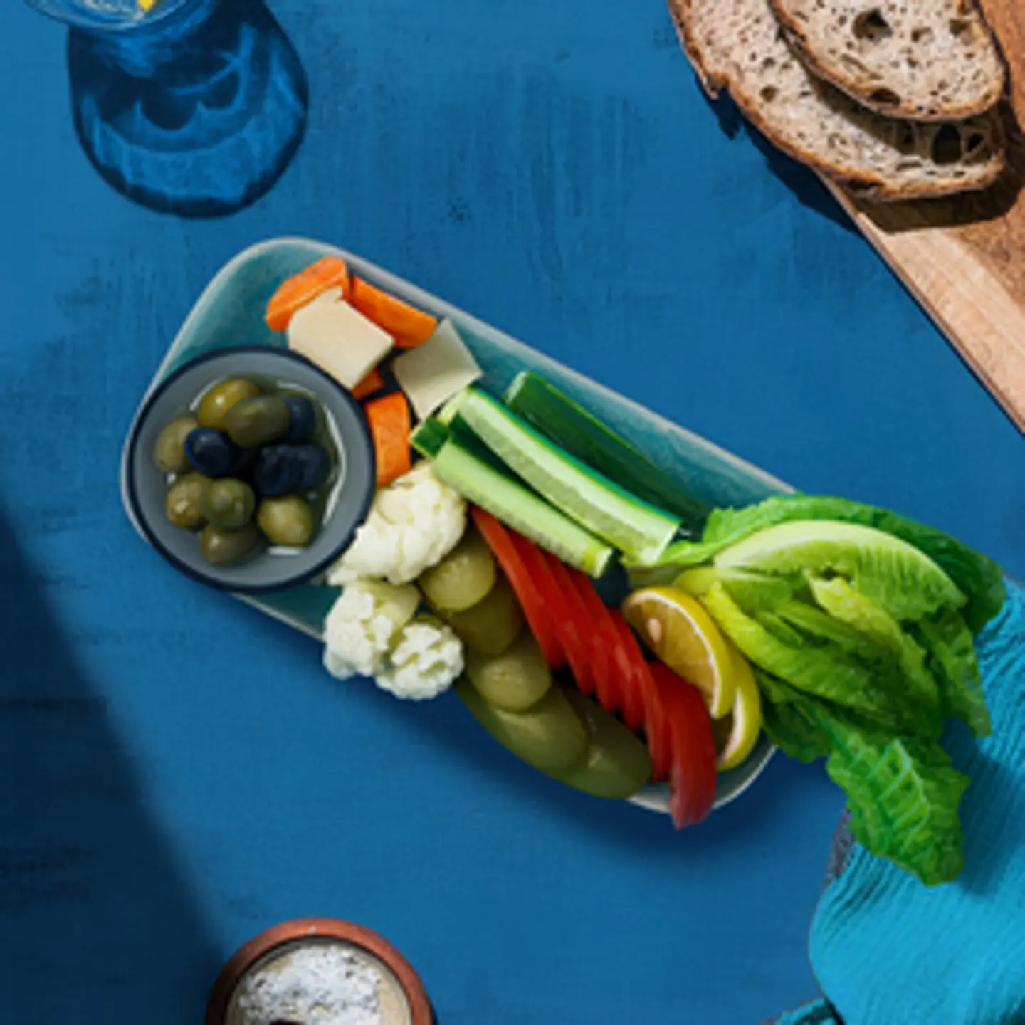 صحن خضار مشكل