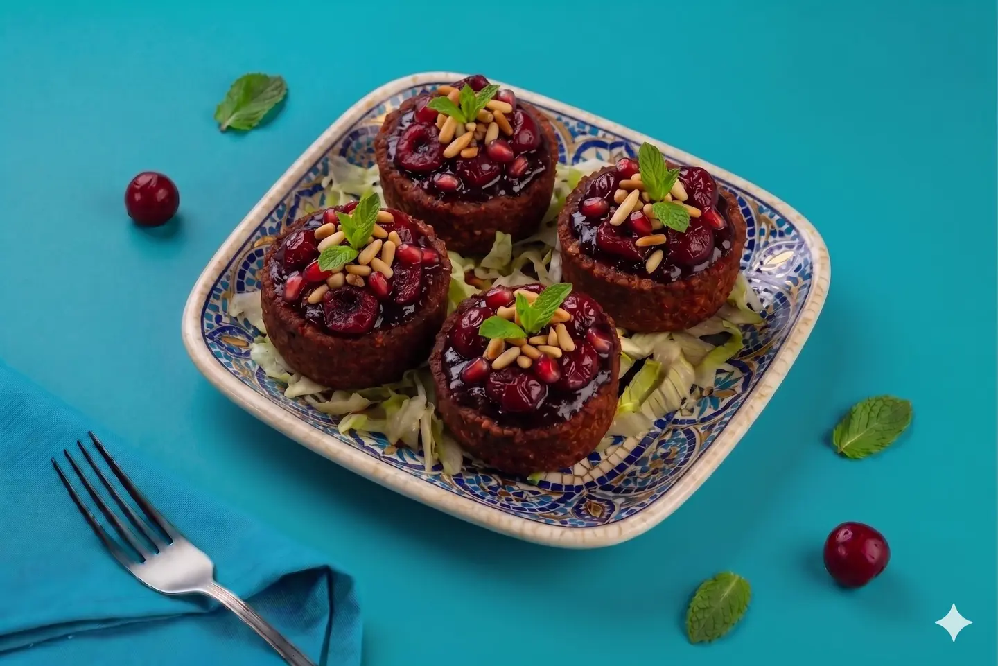 كبة ارمنية بالكرز