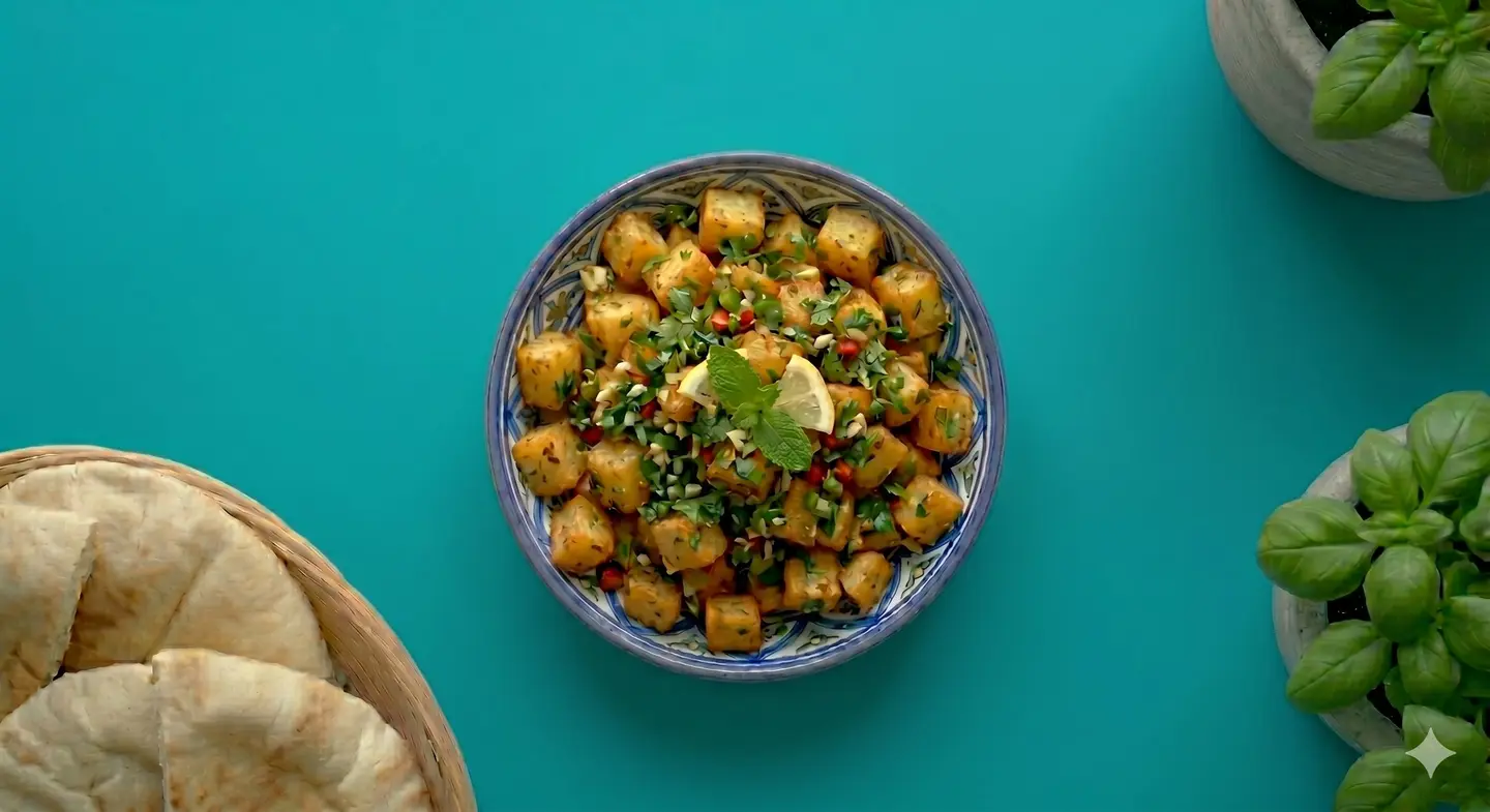 بطاطا حارة