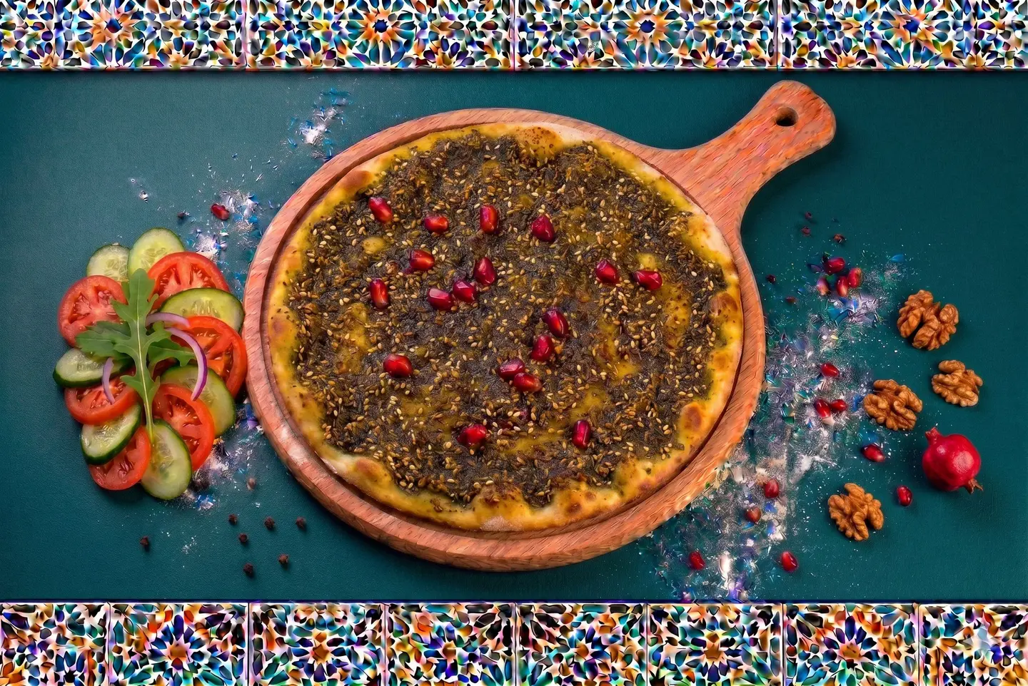 منؤوشة زعتر