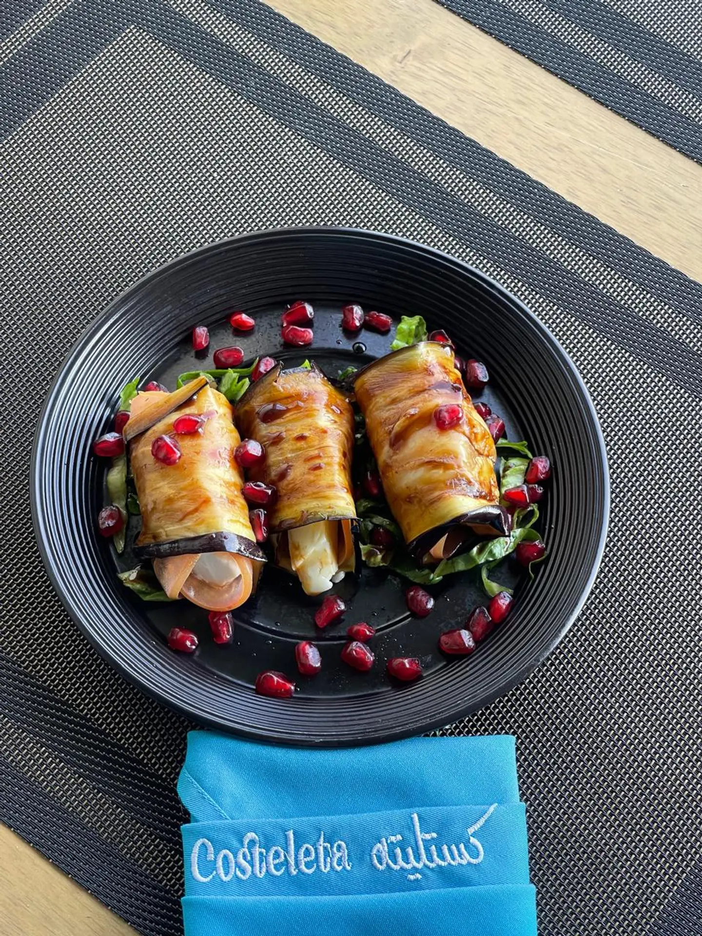 Eggplant Falafel