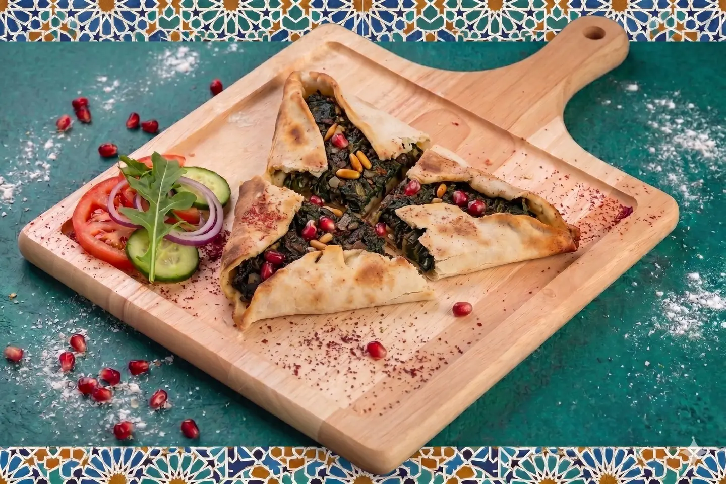منؤوشة سبانخ