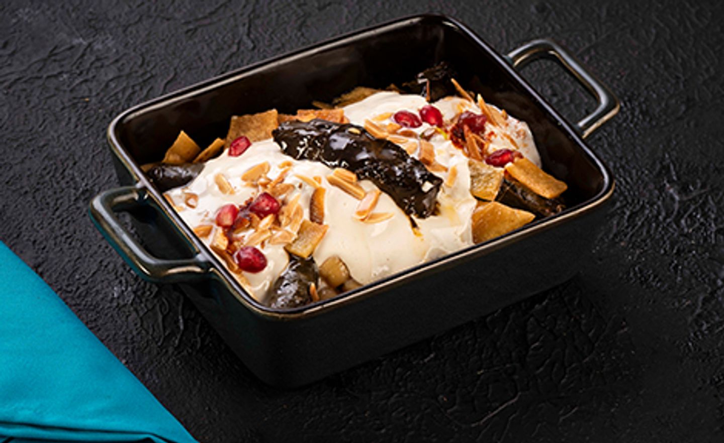 Grape Leaf Fatteh