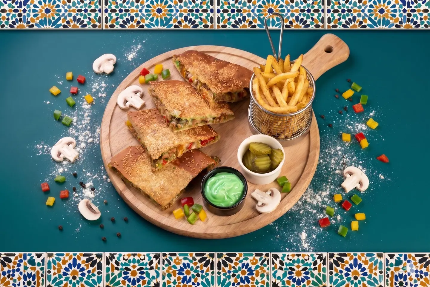 كعك دجاج فاهيتا