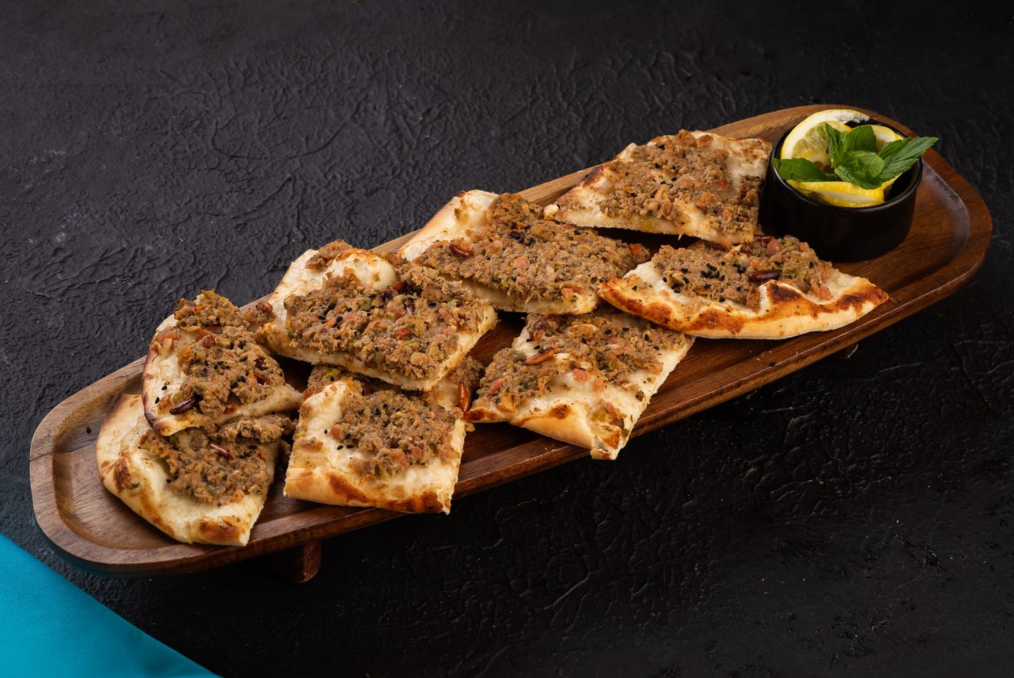 Manouche Kofta With Pomegranate Molasses