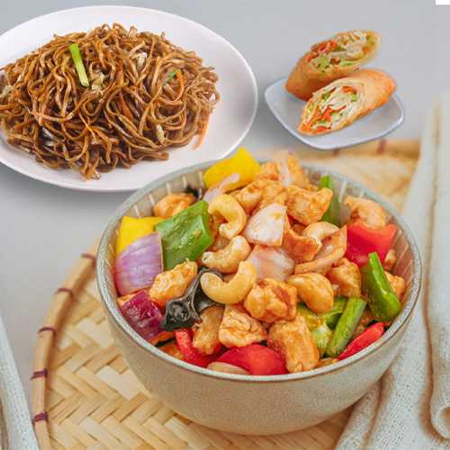 Cashew Chicken Combo