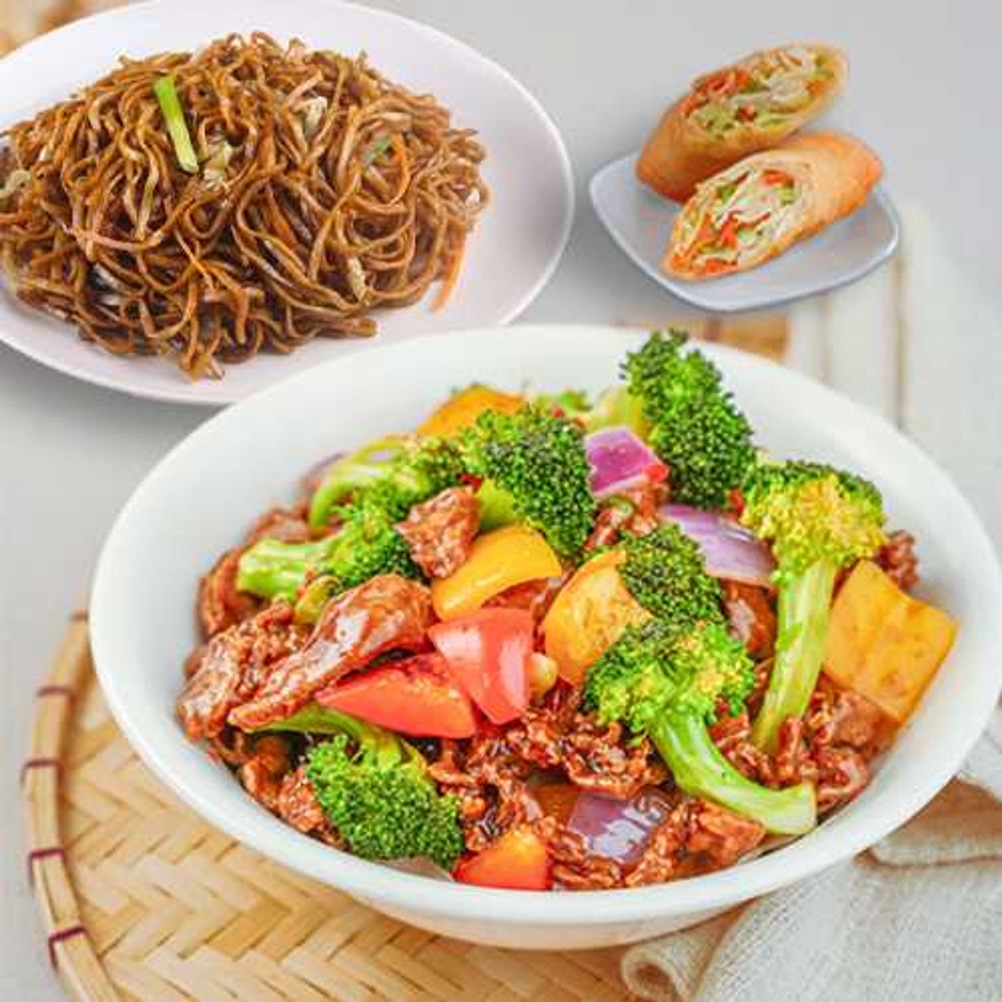Broccoli Beef Combo