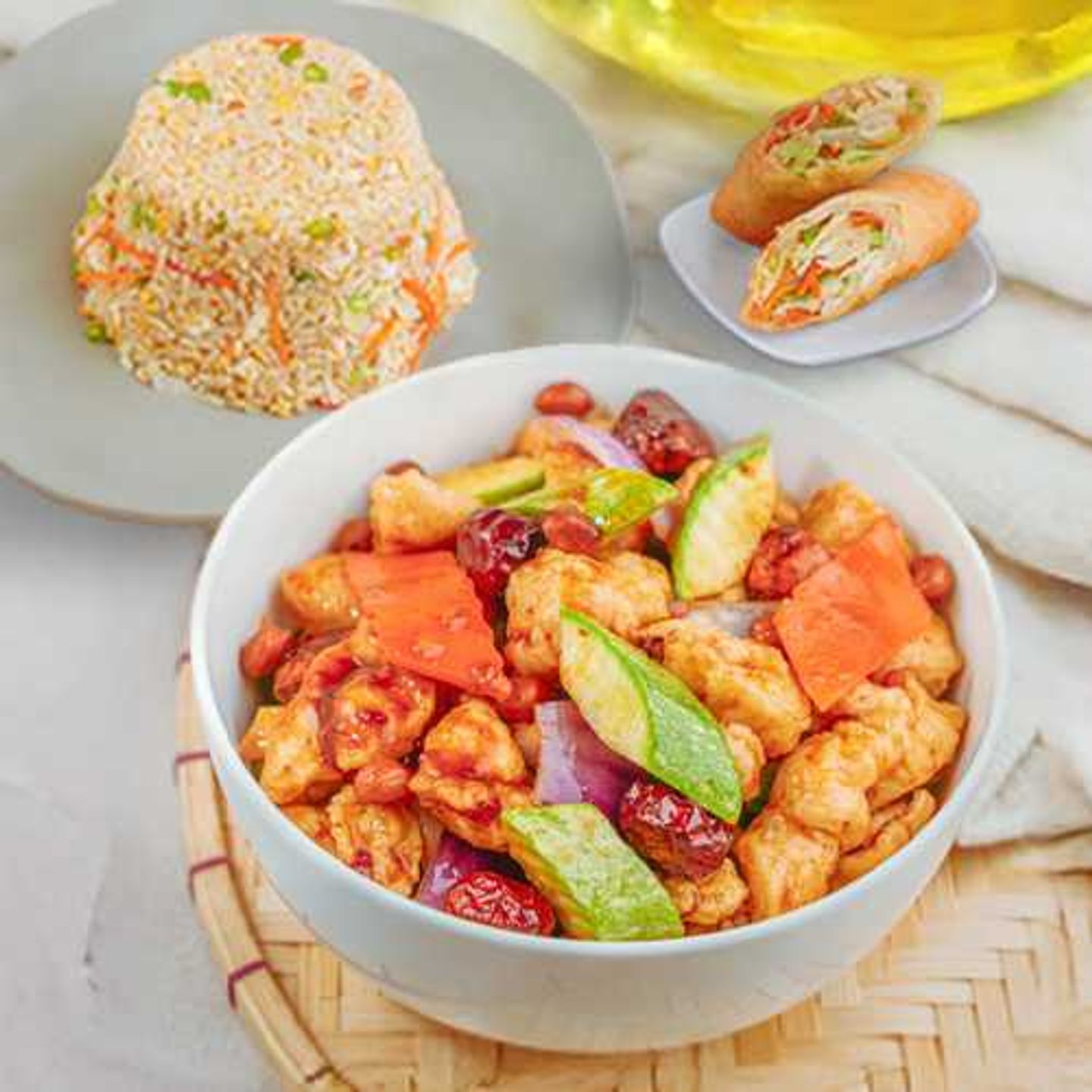 Kung Pao Chicken Combo