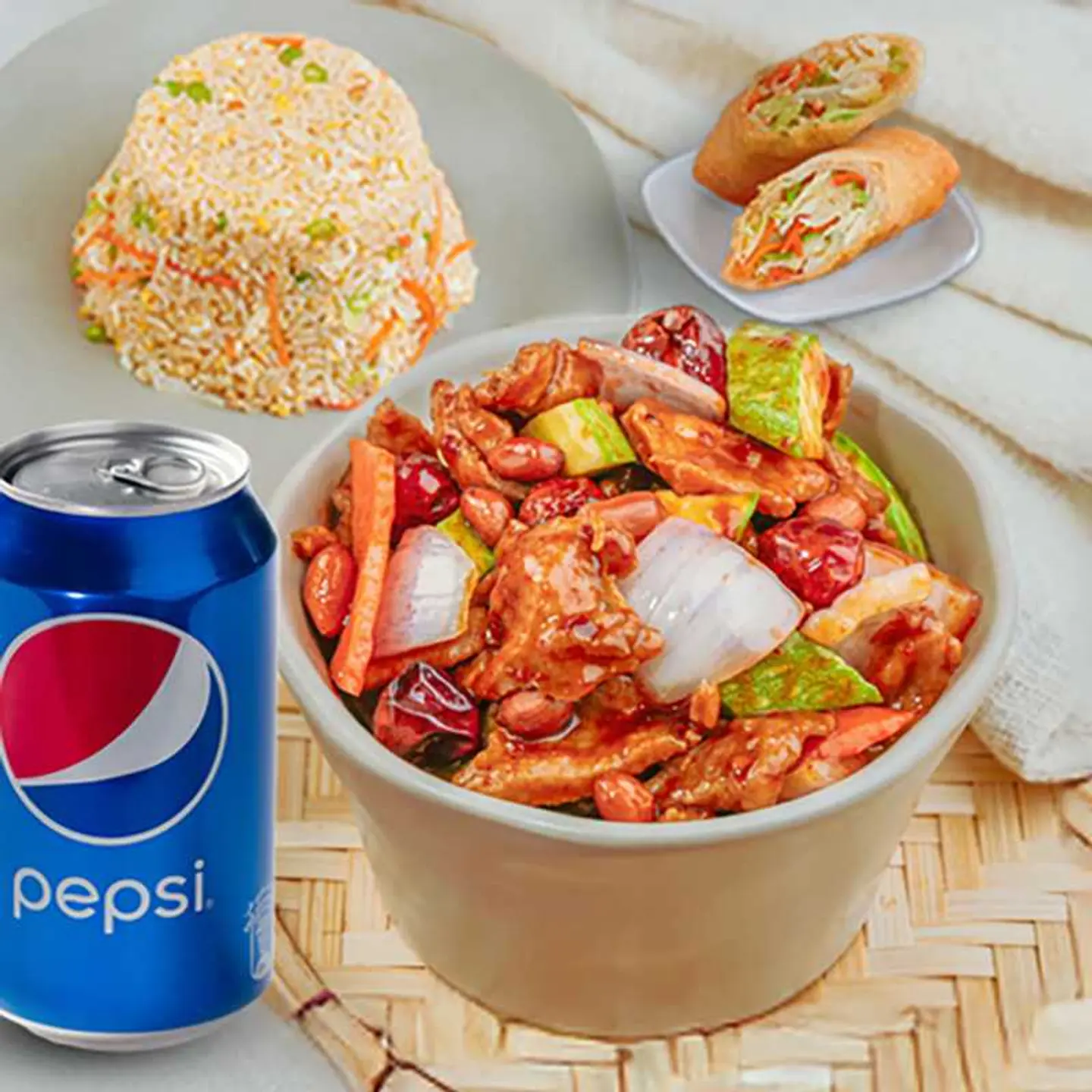 Kung Pao Chicken Combo