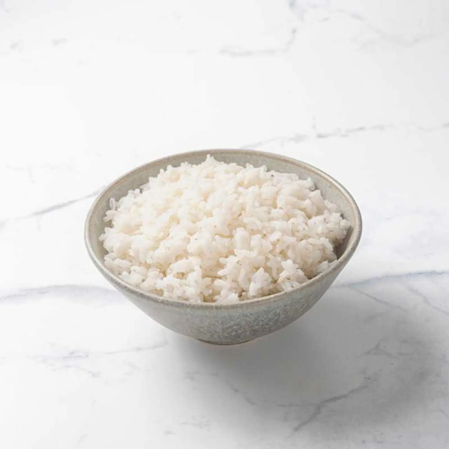 ارز مطهو على البخار