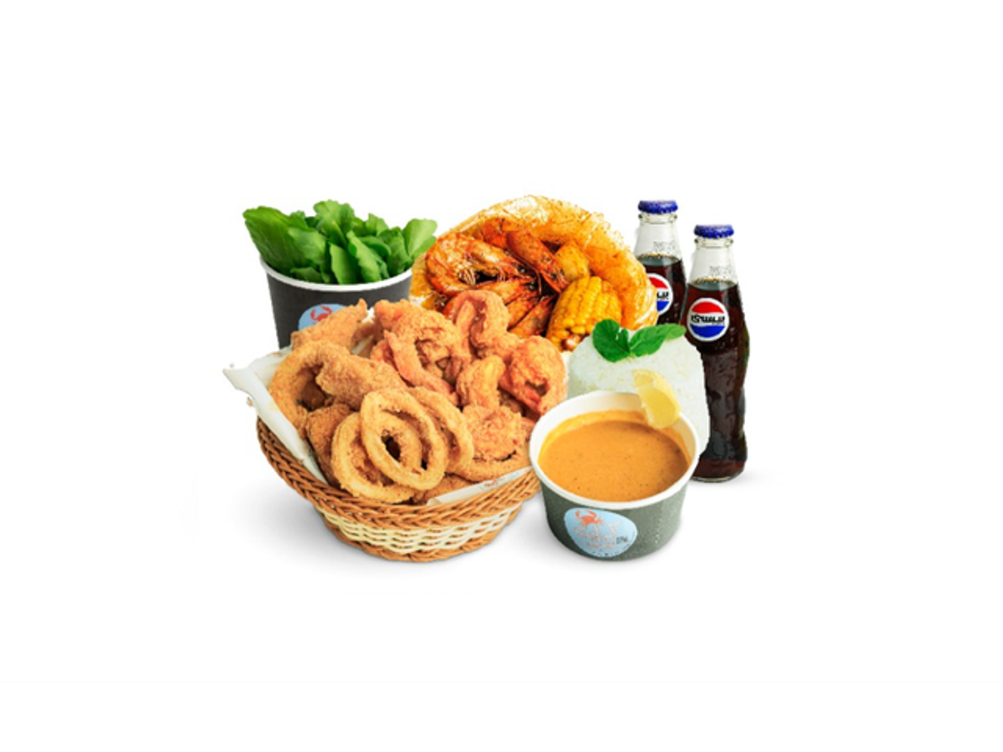 وجبة الجمبري المتكاملة