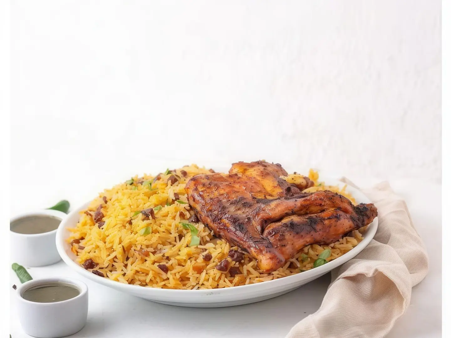 Half A Charcoal Pellet With Rice