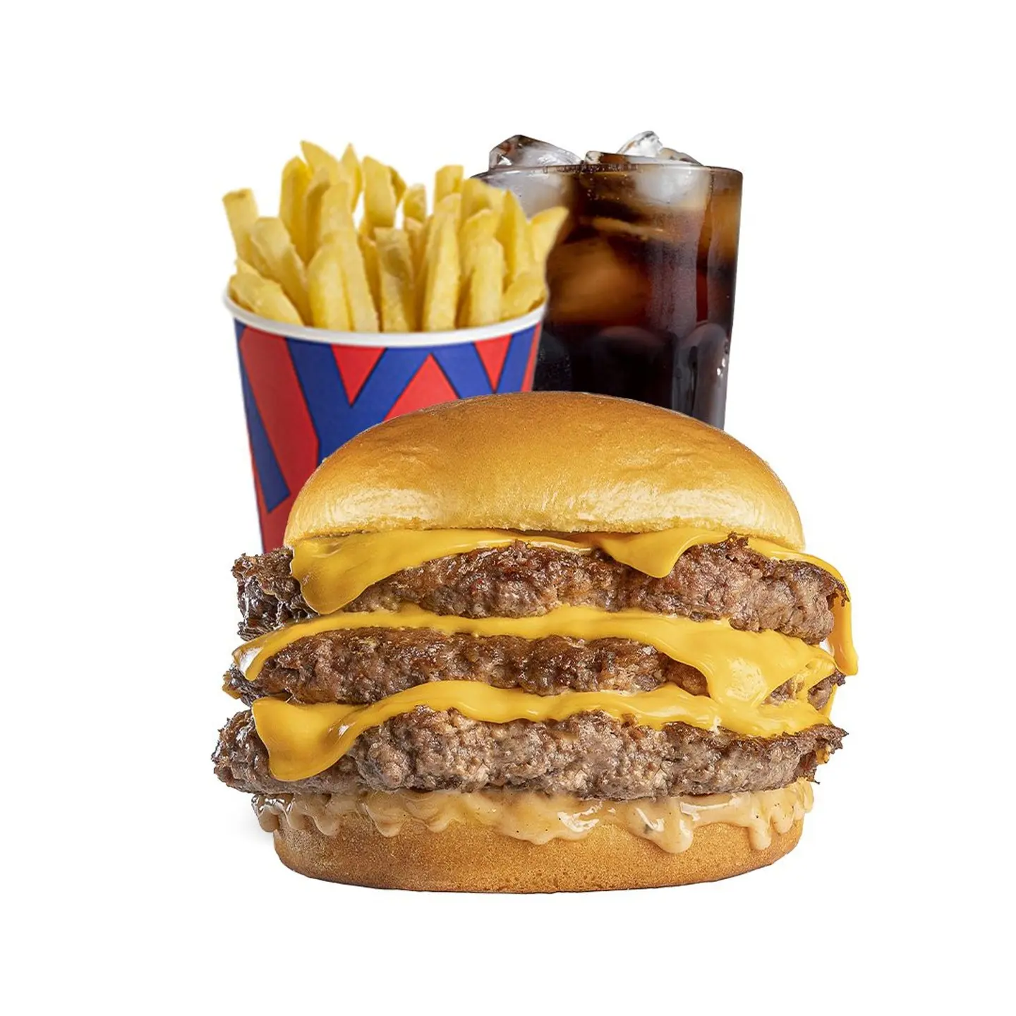 Offer Tripple And Fraies And Drink