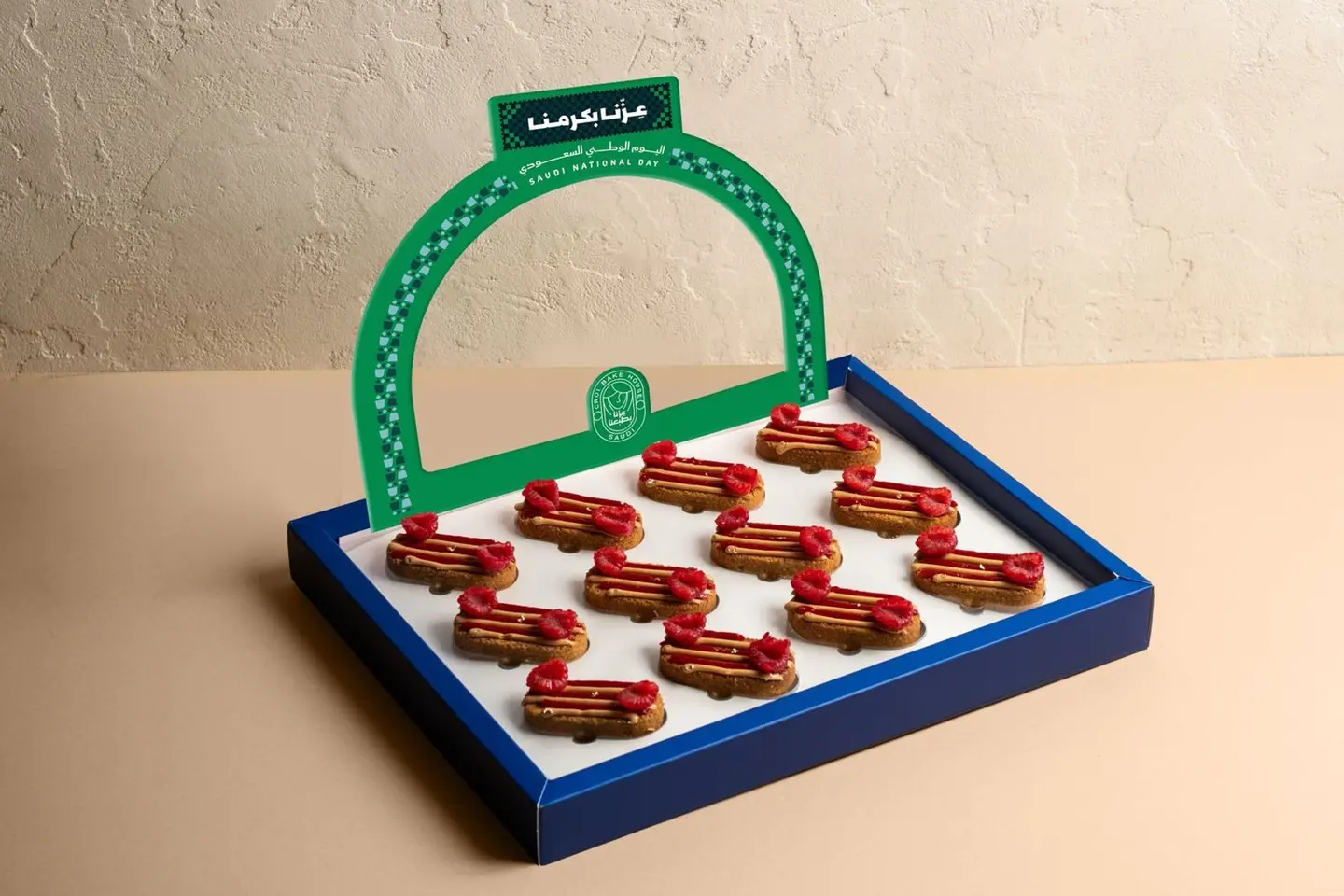 Box Rose Biscuit