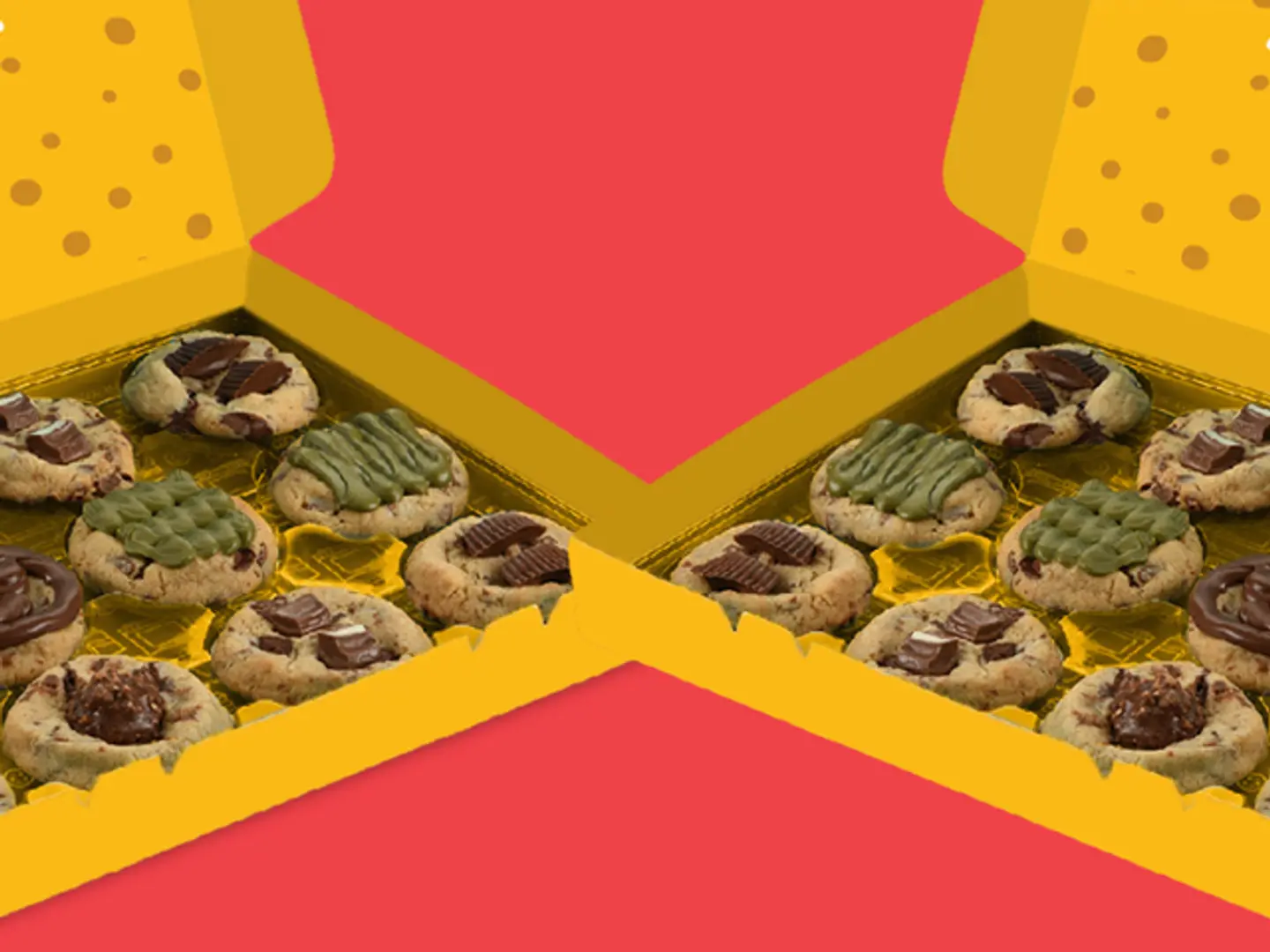 ٢٤ حبة من تشكيلة كوكيز كرَنشي