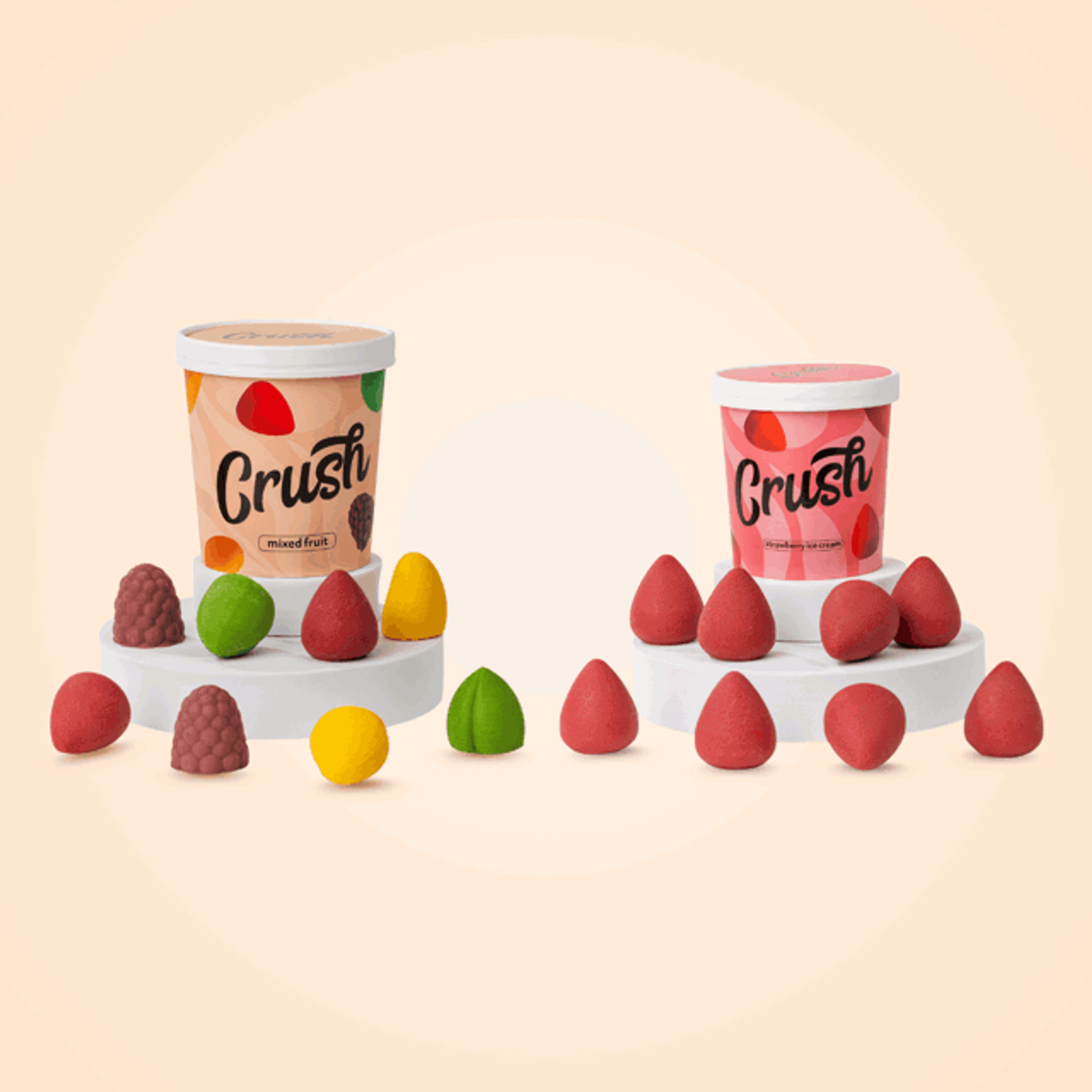 كومبو المكس والفراولة