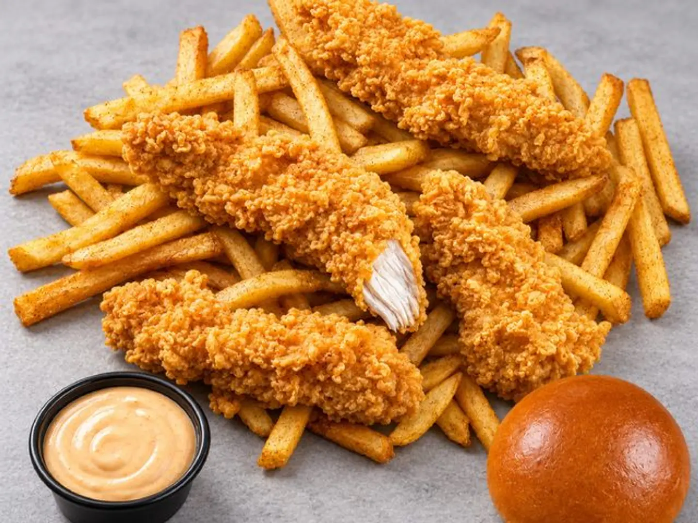 Super Crispy Chicken Strips Crunch Attack