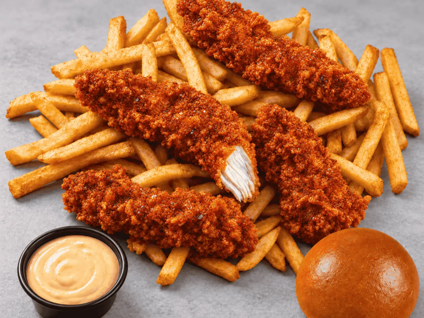 Nashville Hot Chicken Strips Meal