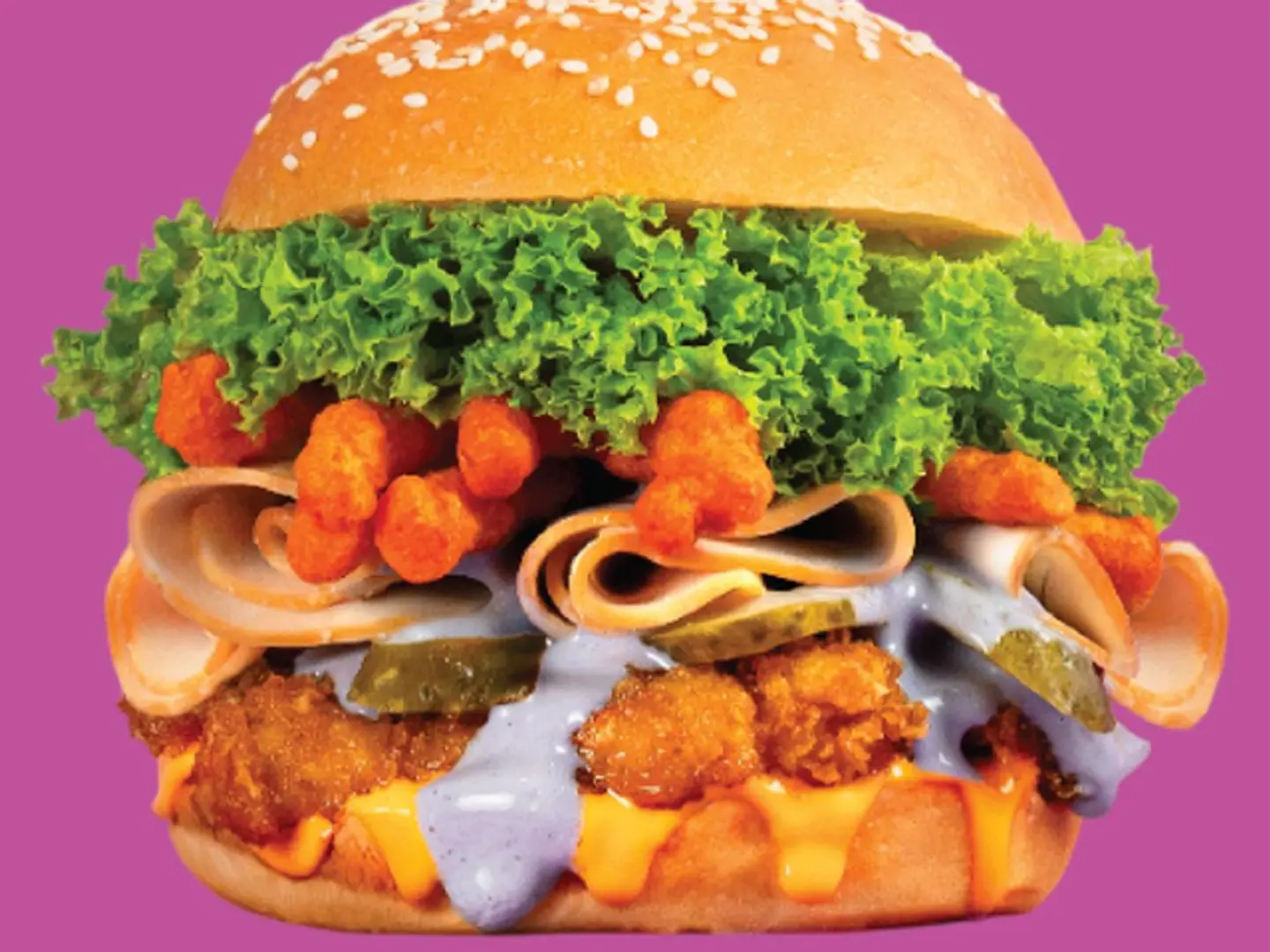 Crustorea Signature Burger – Pure Happy In A Bun