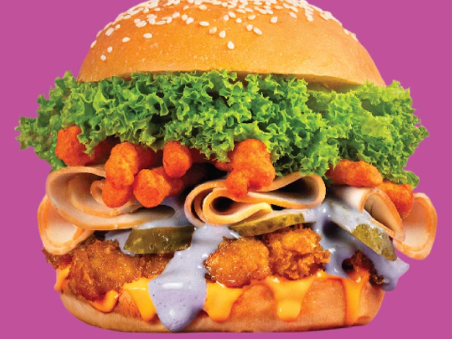Crustorea Signature Burger – Pure Happy In A Bun