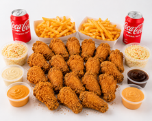 وجبة كومبو الأجنحة