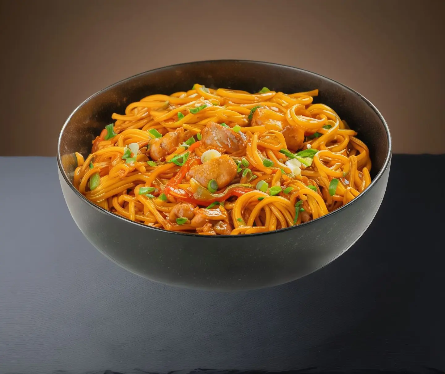 Szechuan Chicken Chow Mein