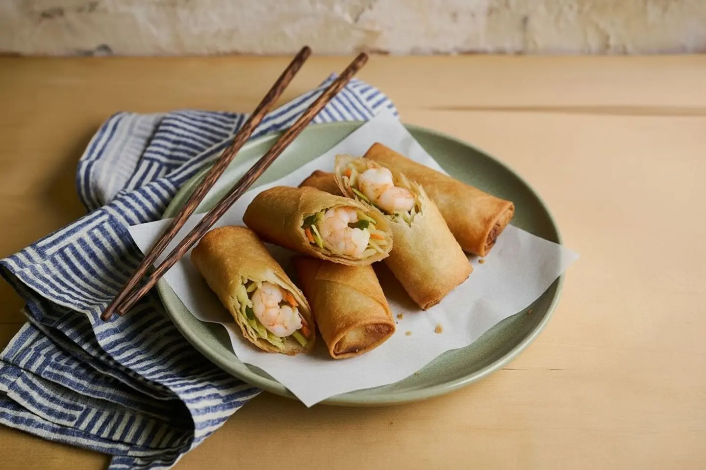 Shrimp Spring Rolls (2 Pcs)