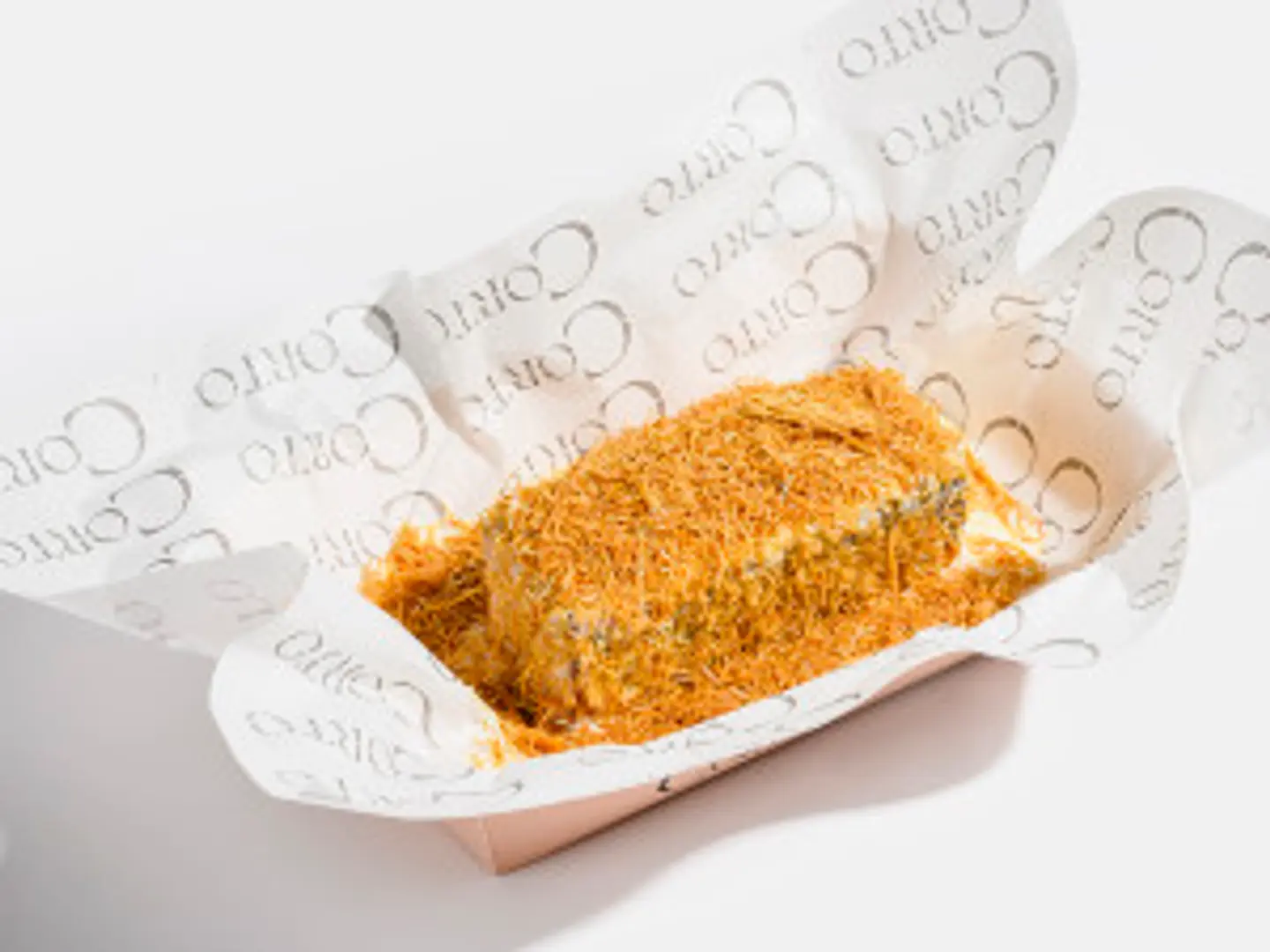 فرنش توست كنافة بالقشطه