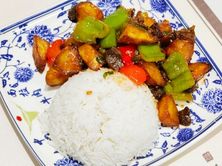 رز اللحم والبطاطا