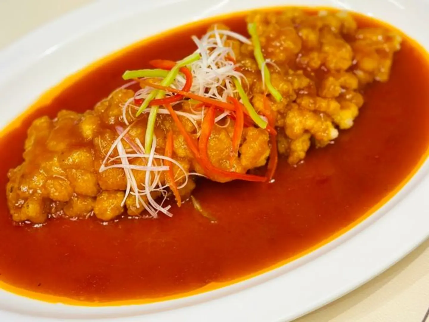 Sweet & Sour Krispy Fish