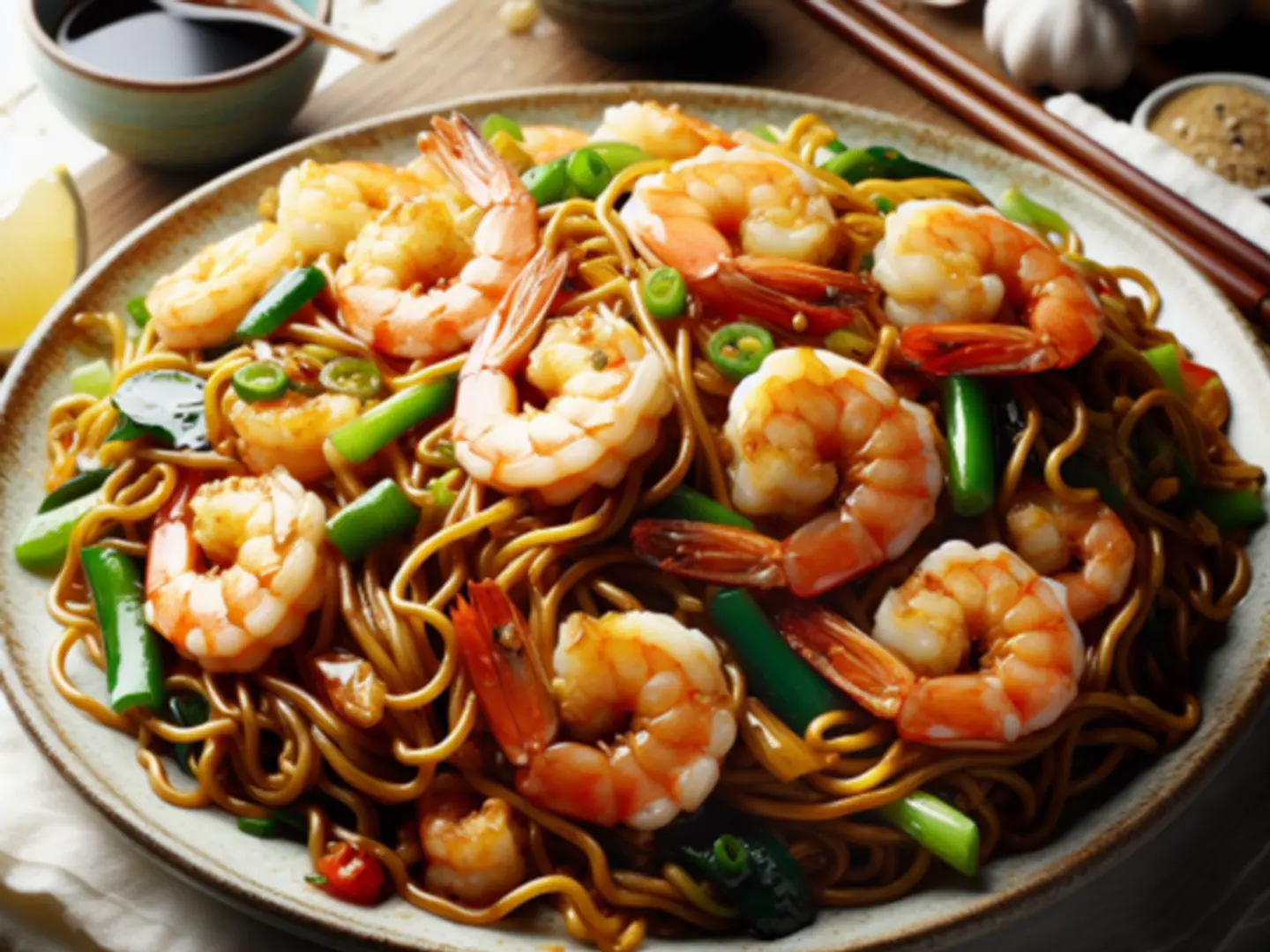 Shrimp Fried Noodles