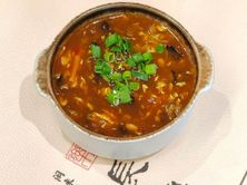 شوربة حار حامض بالدجاج