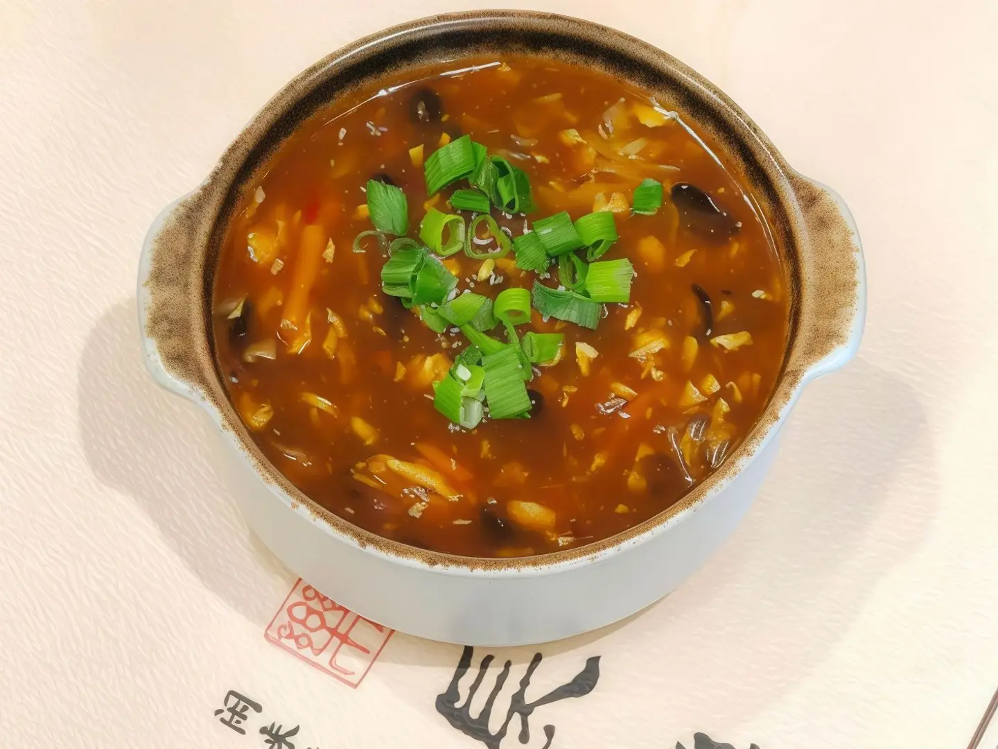 Hot & Sour Chicken Soup