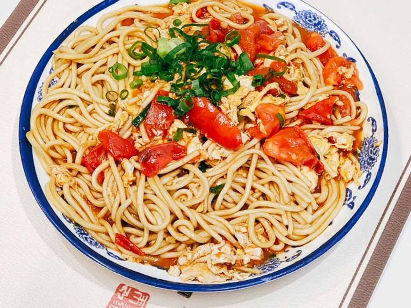 Egg & Tomato Fried Noodles