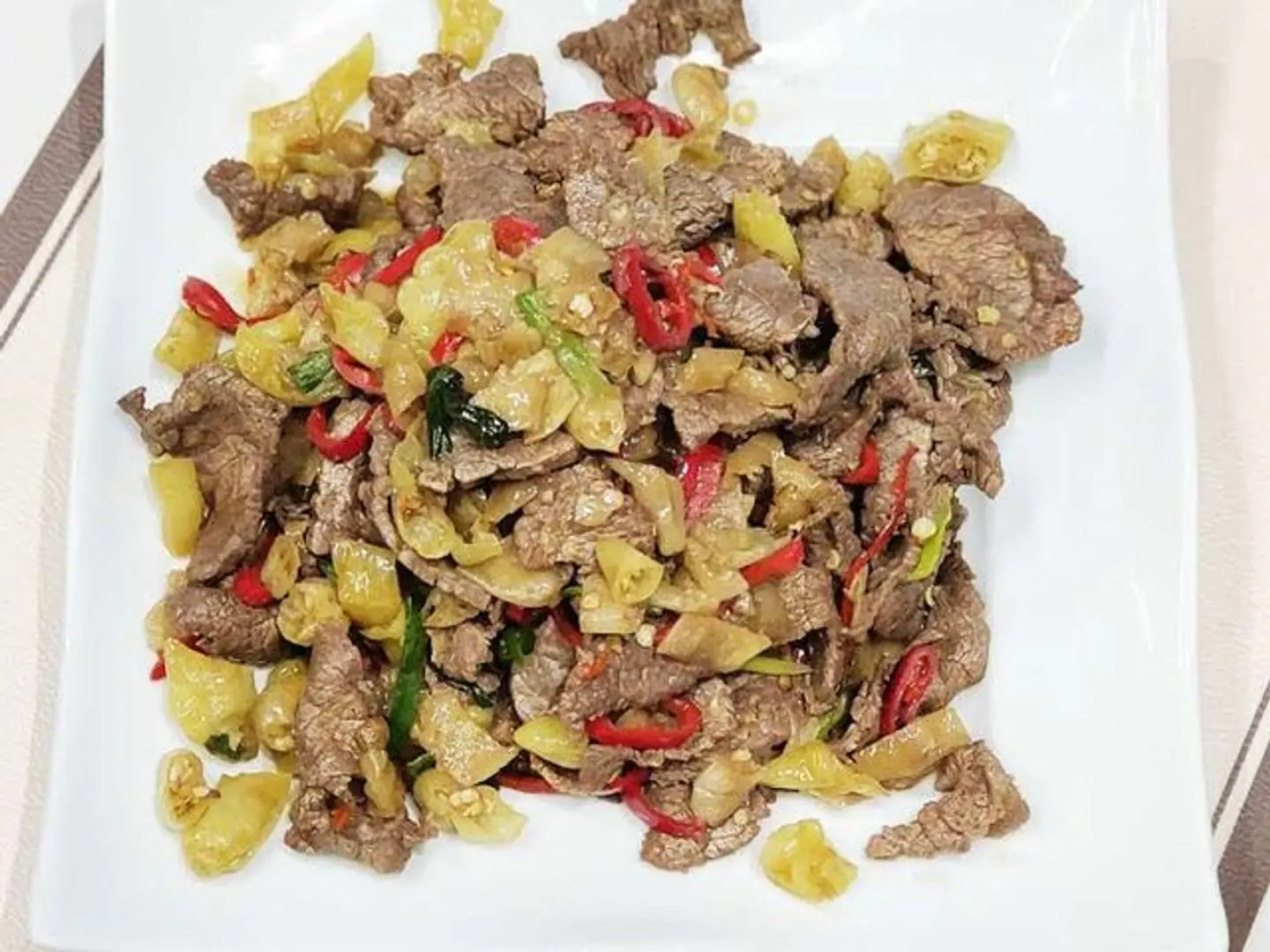 Pickled Pepper Beef