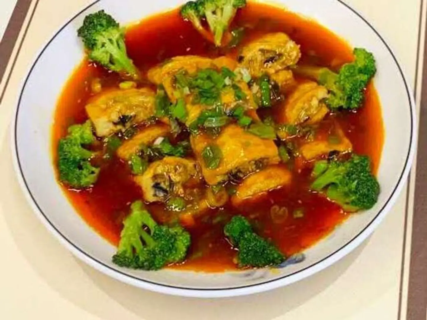 Sichuan Stuffed Tofu