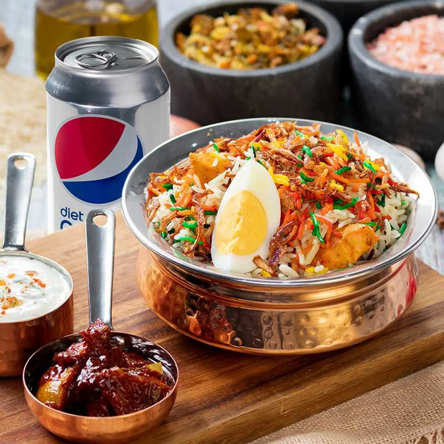 Chicken Biriyani Meal (With Drink)