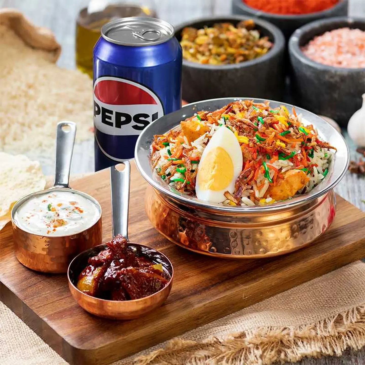 هانجر ستيشن - برياني دجاج (وجبة لشخص واحد)